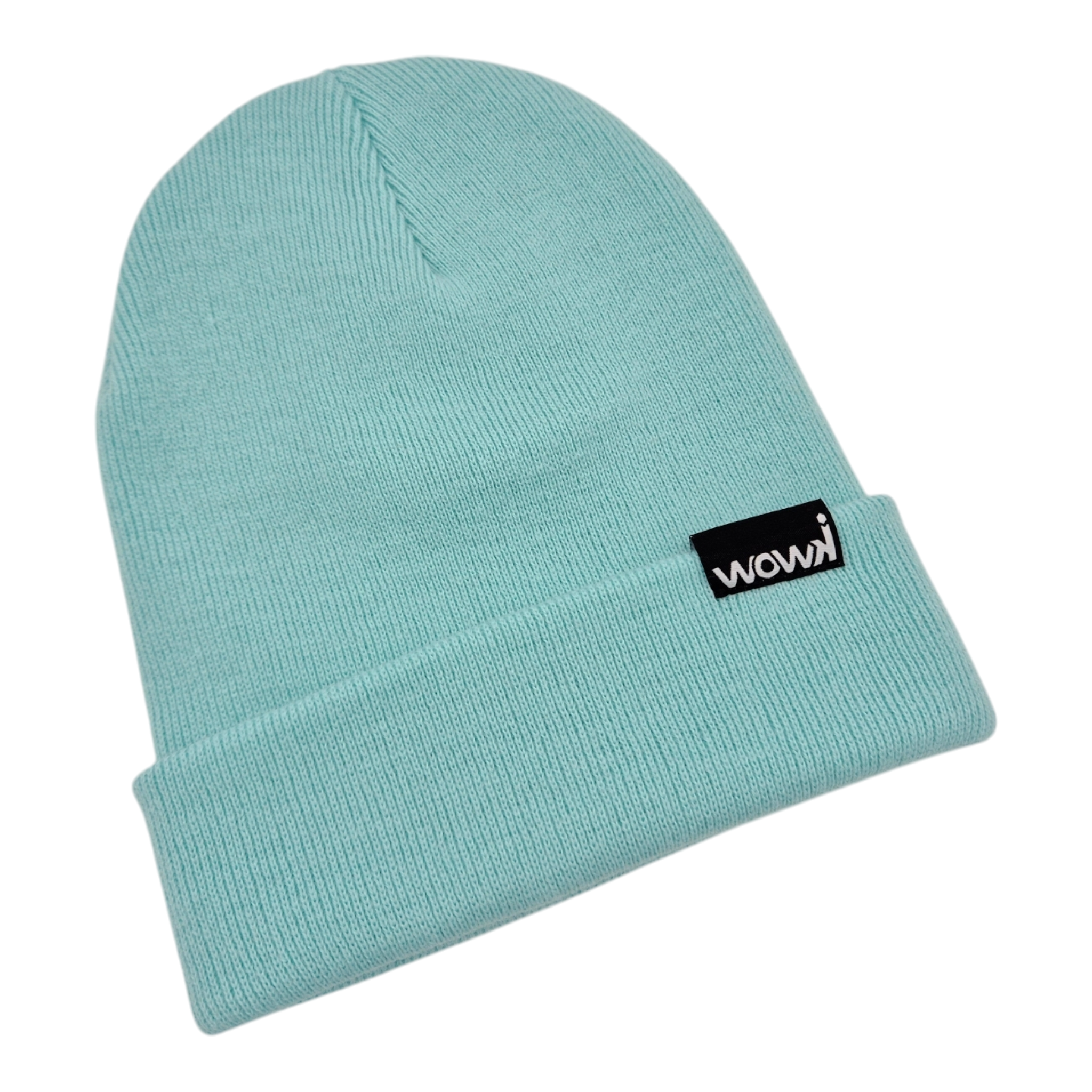 Original Classic Beanie von wowki in Minze Neon