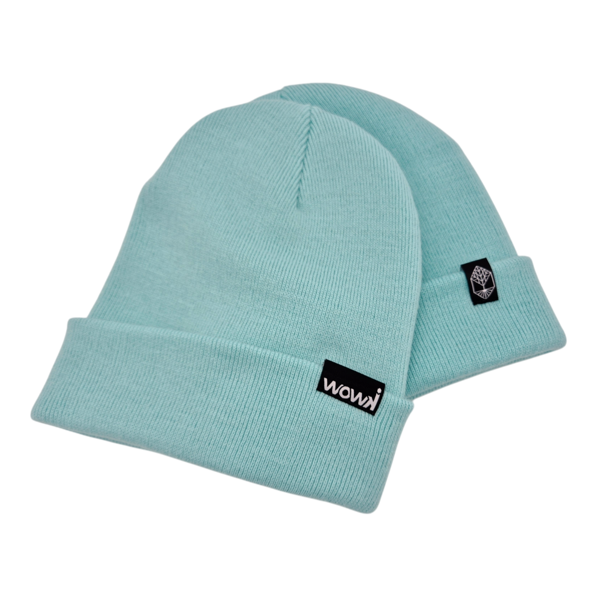 Original Classic Beanie von wowki in Minze Neon
