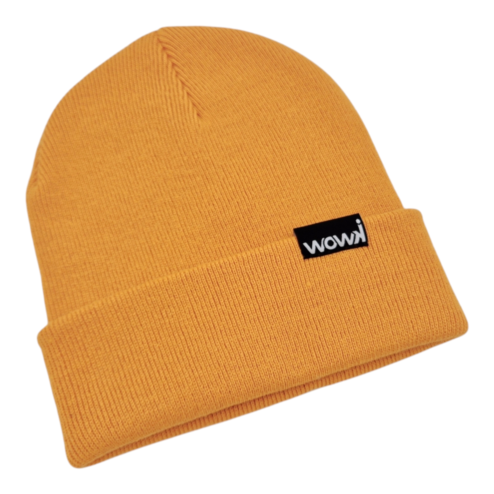 Original Classic Beanie von wowki in Senfgelb