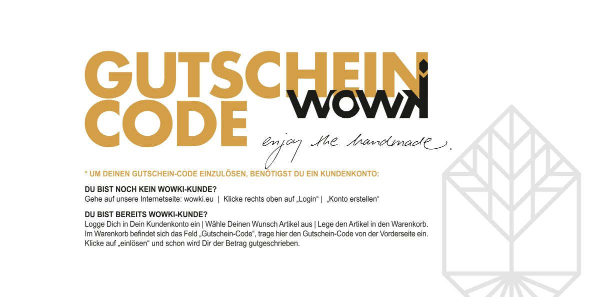wowki - Geschenkgutscheine
