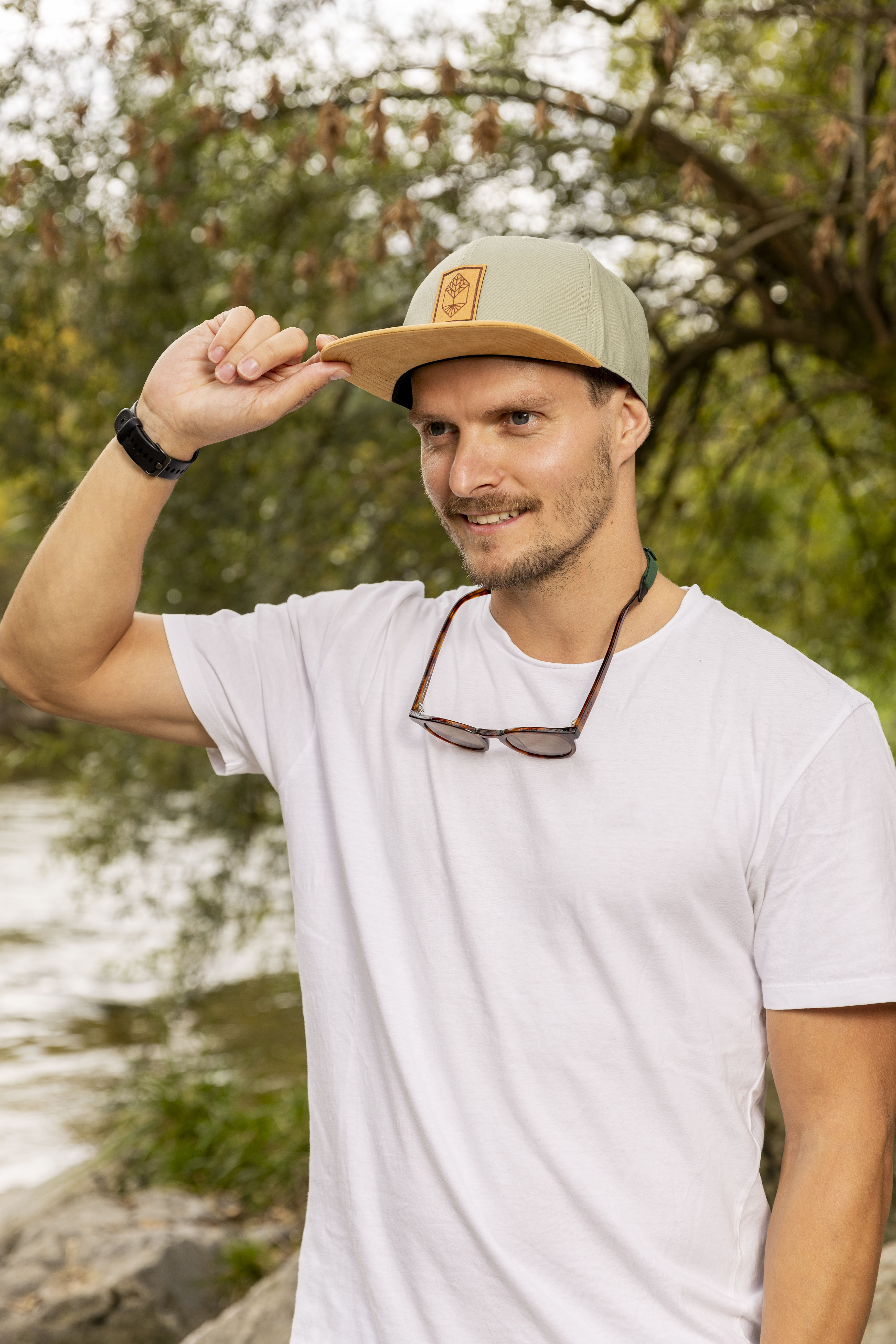 Snapback Cap Wildleder Mintgrün von wowki