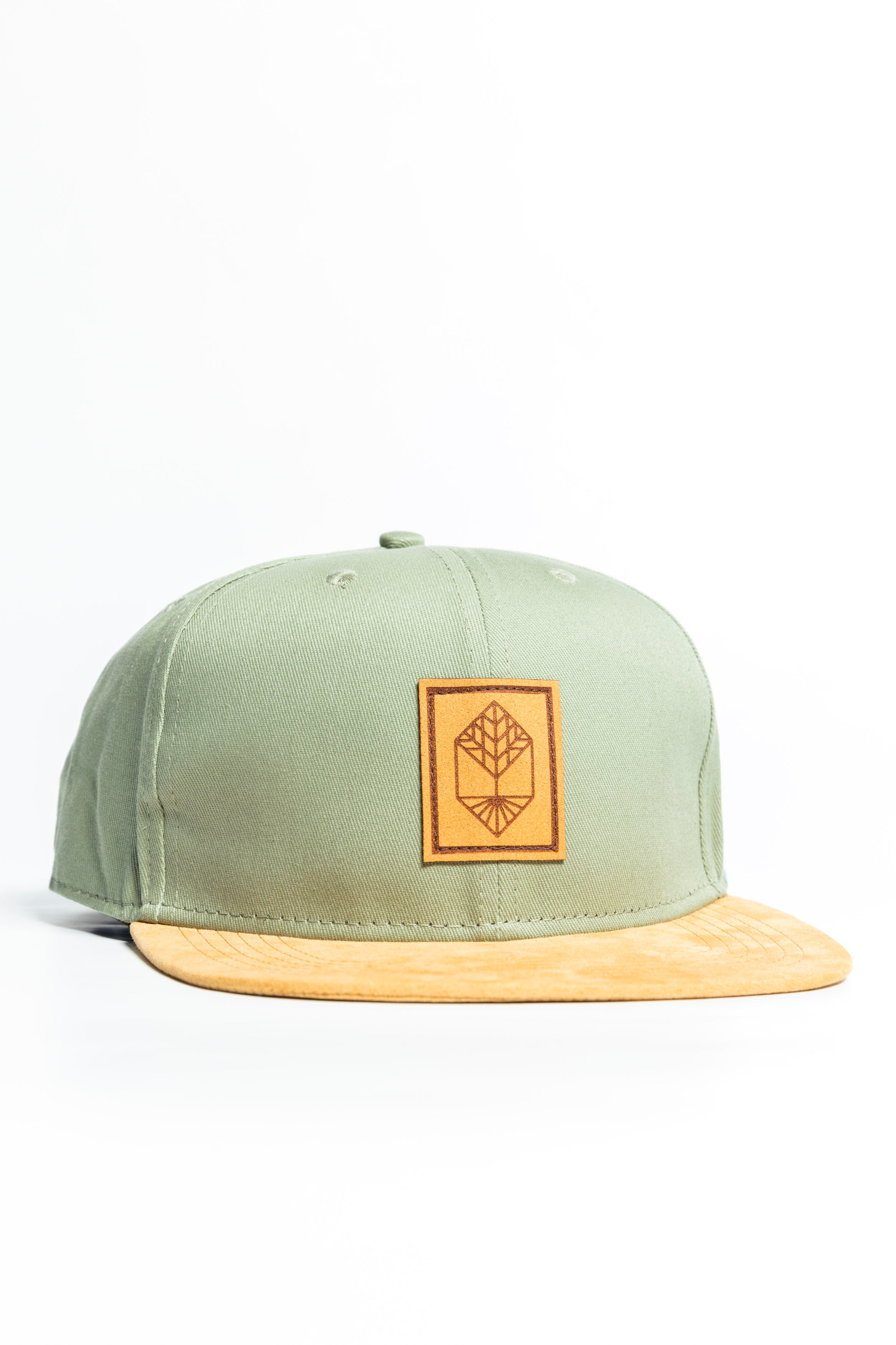 Snapback Cap Wildleder Mintgrün von wowki