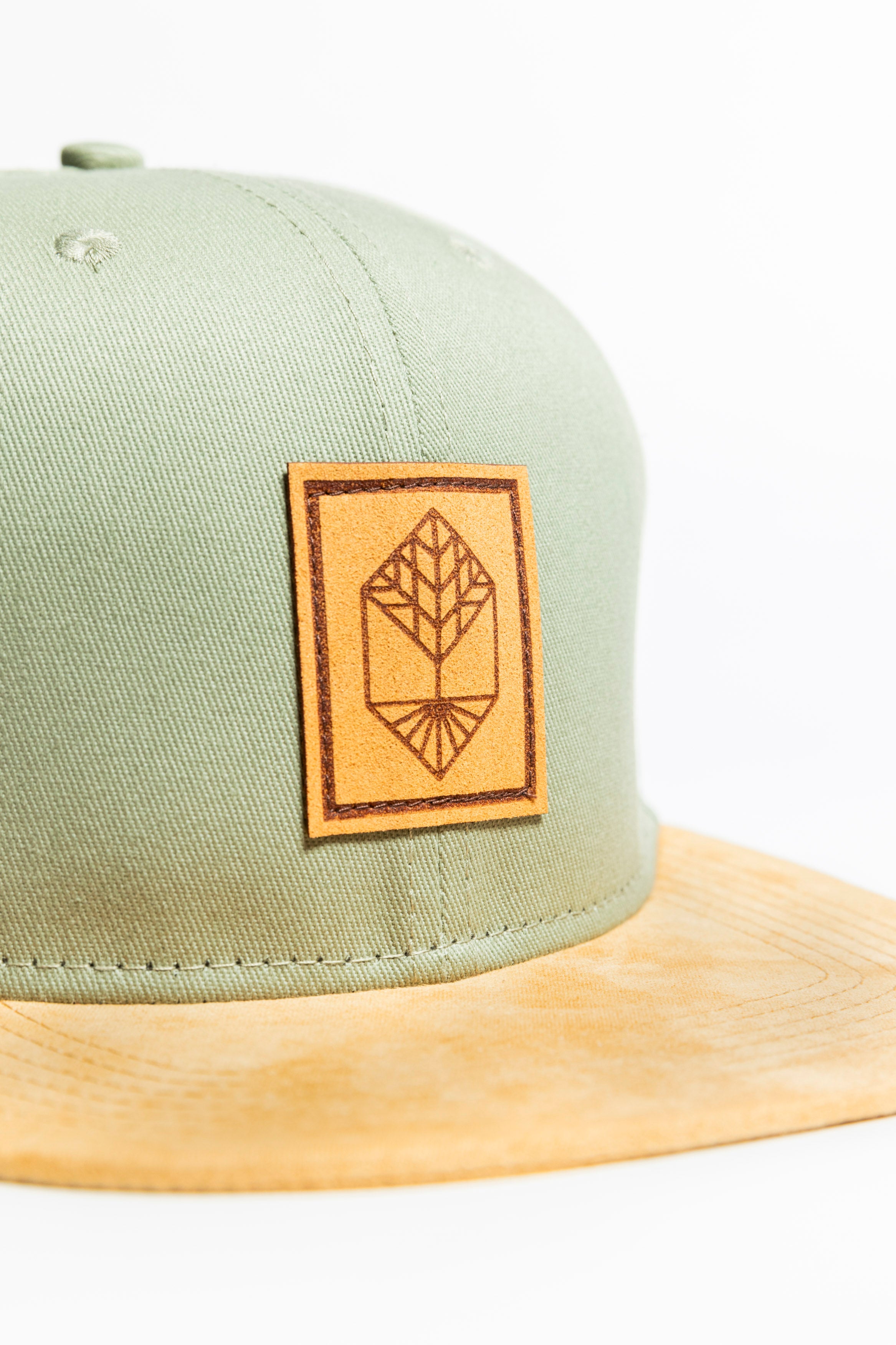 Snapback Cap Wildleder Mintgrün von wowki