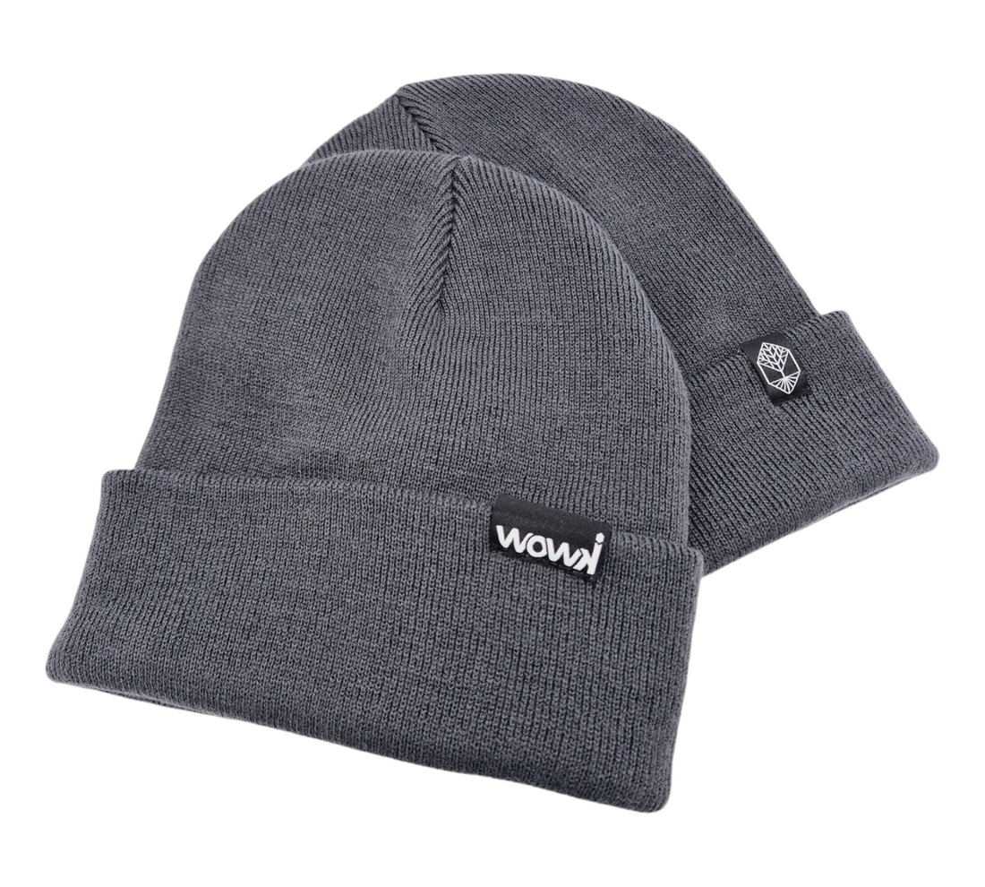 Original Classic Beanie von wowki in Mausgrau