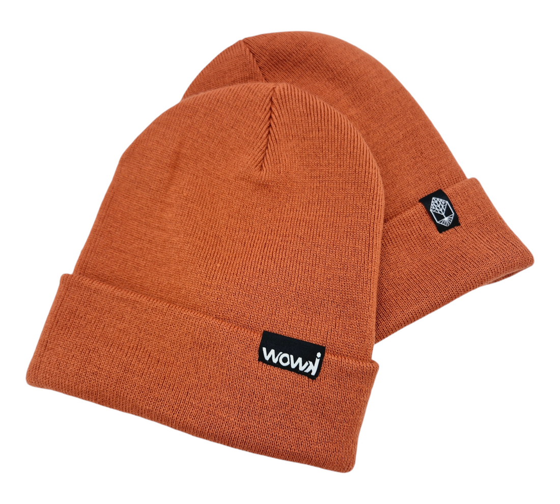 Original Classic Beanie von wowki in Rostrot