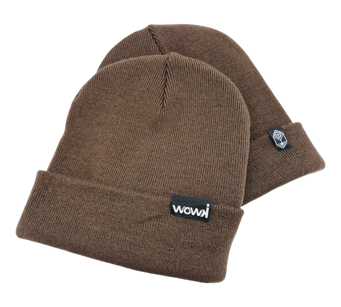 Original Classic Beanie von wowki in Schokobraun