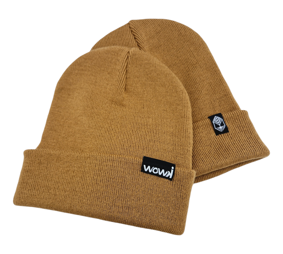 Original Classic Beanie von wowki in Keksbraun